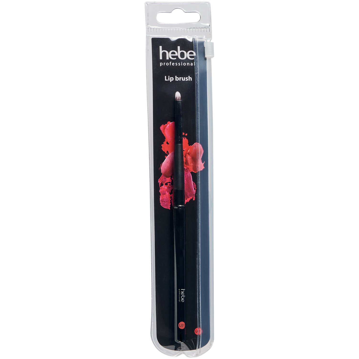 Pennello professionale per l'applicazione del rossetto Hebe, 1 pezzo