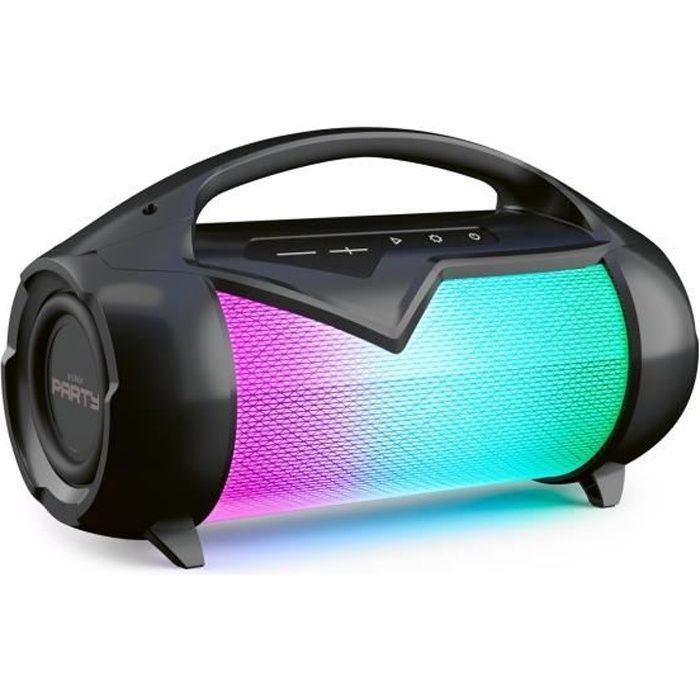 Altoparlante Bluetooth BIGBEN PARTYBTIPLITE - USB SD AUX-IN - 30 cm - 50 W - IPX54 - Per esterni