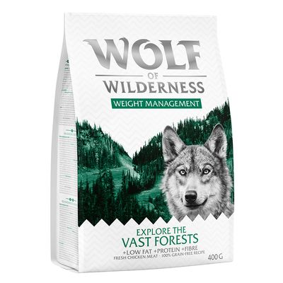 Wolf of Wilderness «Explore» tørrfôr til hund prøvepakke