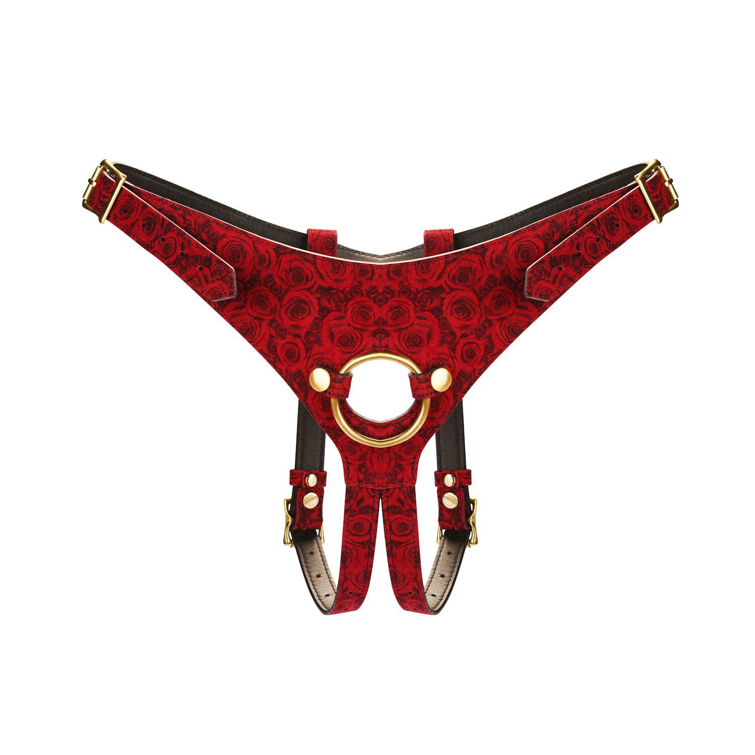 Kožený postroj Liebe Seele Kinbaku Ukiyoe z jahňacej kože
