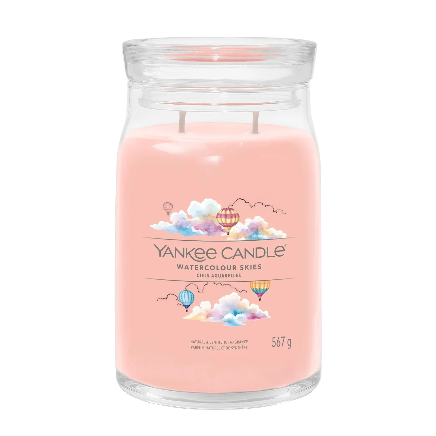 Signature Jar Candles Watercolour Skies - Candela Profumata