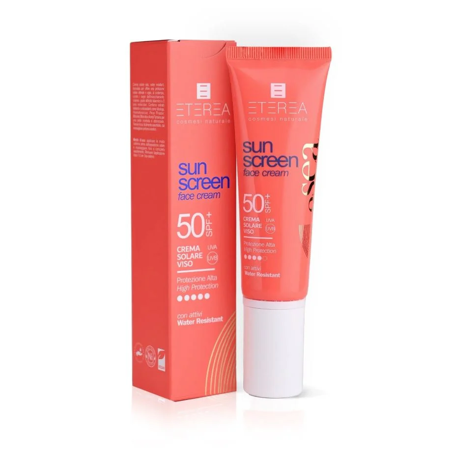 Sea & Sun Sun Screen Face Cream SPF50+ - Solare viso alta prot.