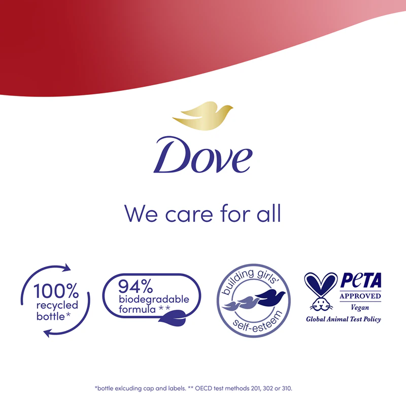 Dove Advanced Care Gel de Banho Hidratante Revitalizante