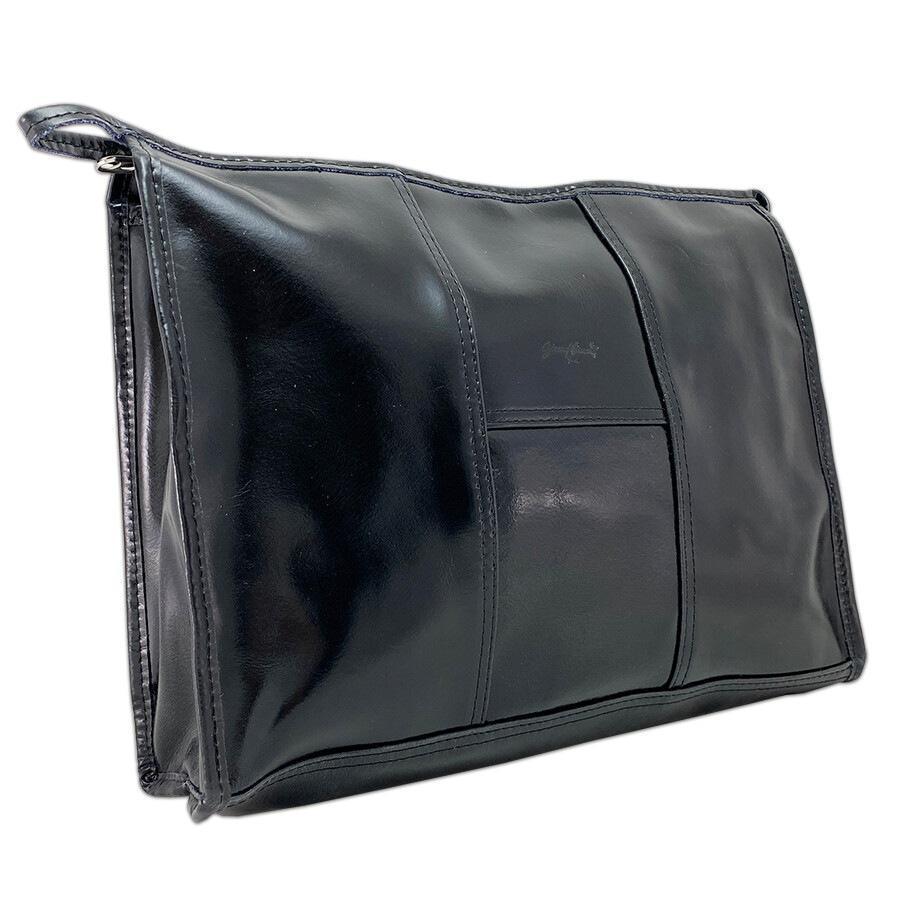 „Douglas Accessories“ kosmetinė, didelė, odinė, juoda, lakuota oda – 1 vnt.