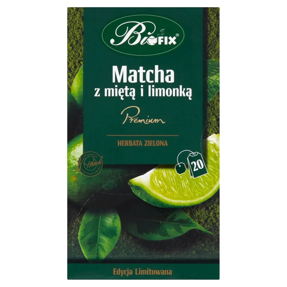 Bifix Herbata Matcha mięta-limonka