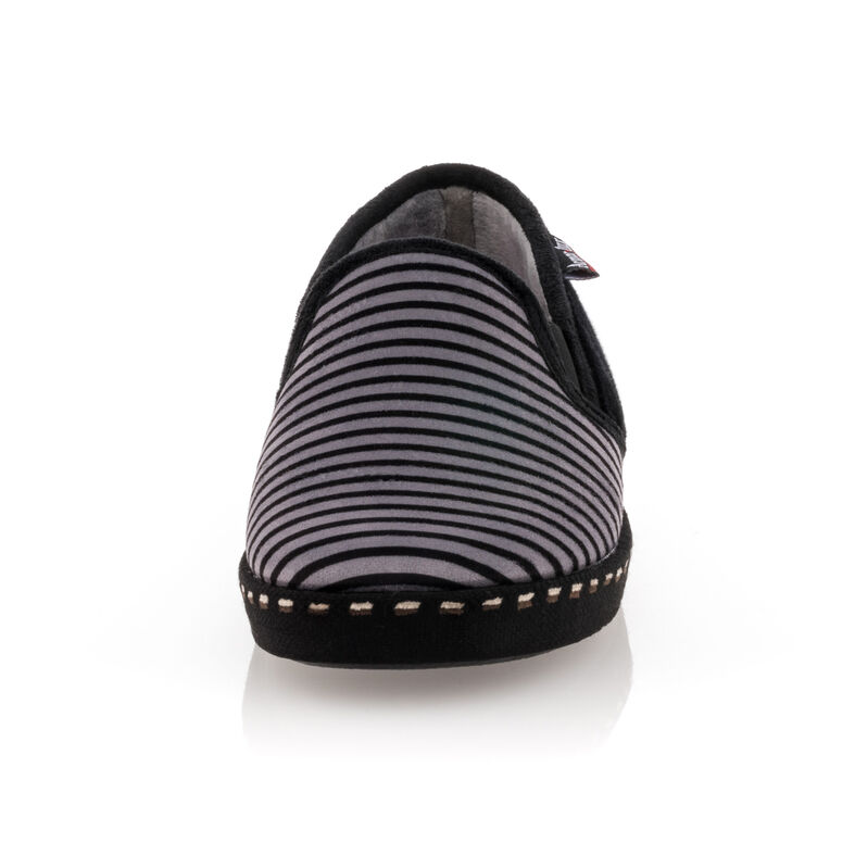 Pantuflas grises para hombre