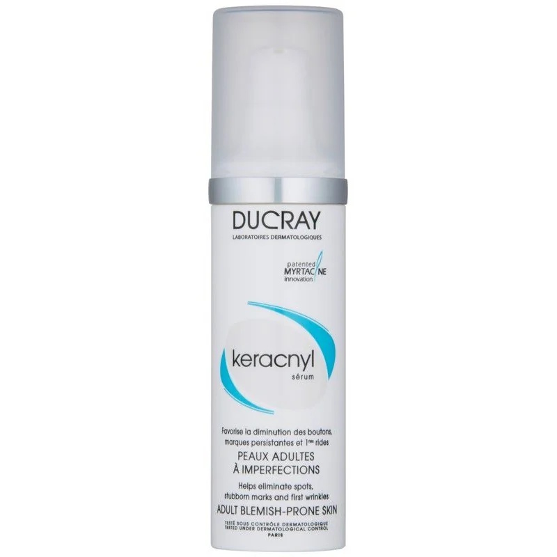 DUCRAY Ducray Keracnyl anti-rimpelserum voor vrouwen 30 ml Huid met onvolkomenheden