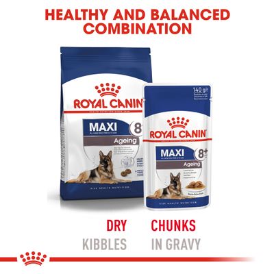 Royal Canin Maxi Ageing 8+ în sos