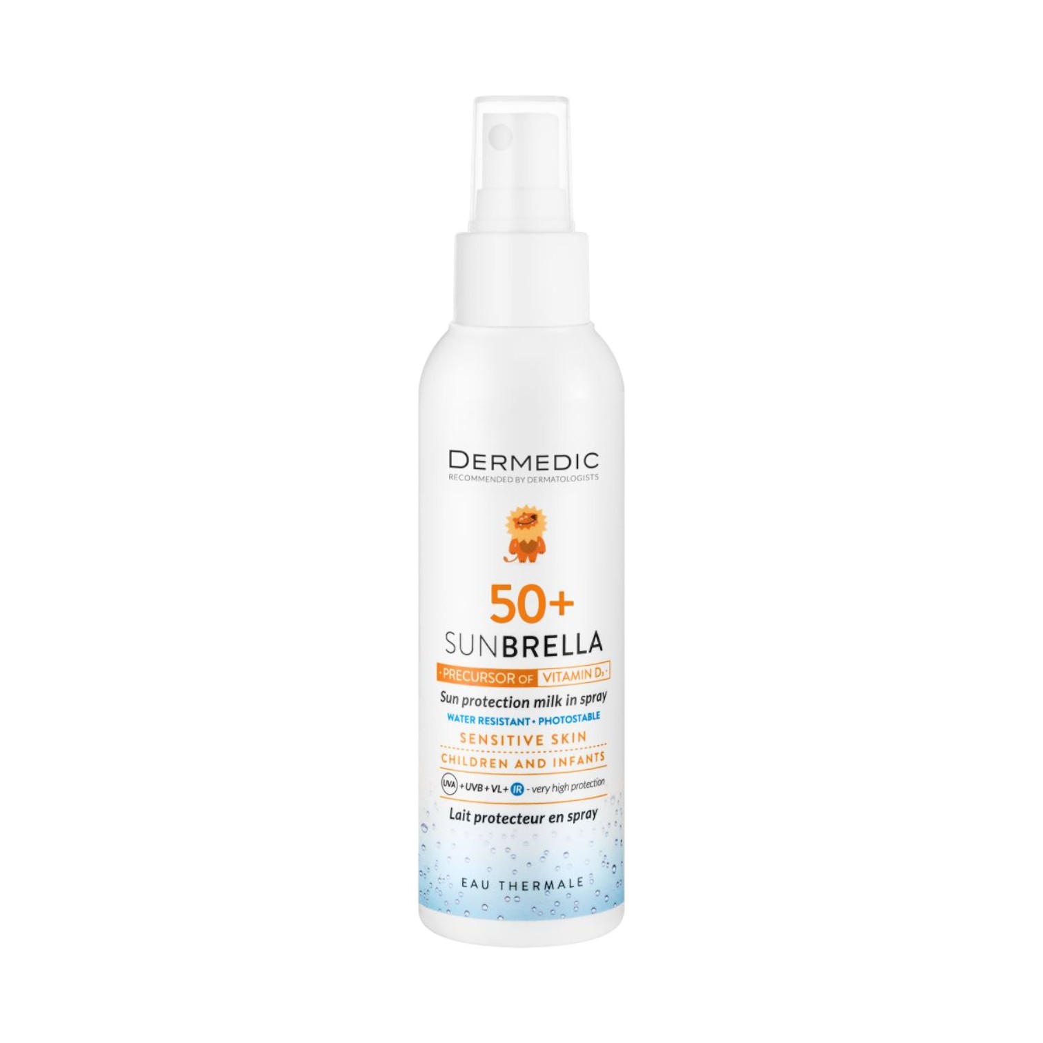Dermedic aurinkovoidetta suihkemaito 150ml Sunbrella