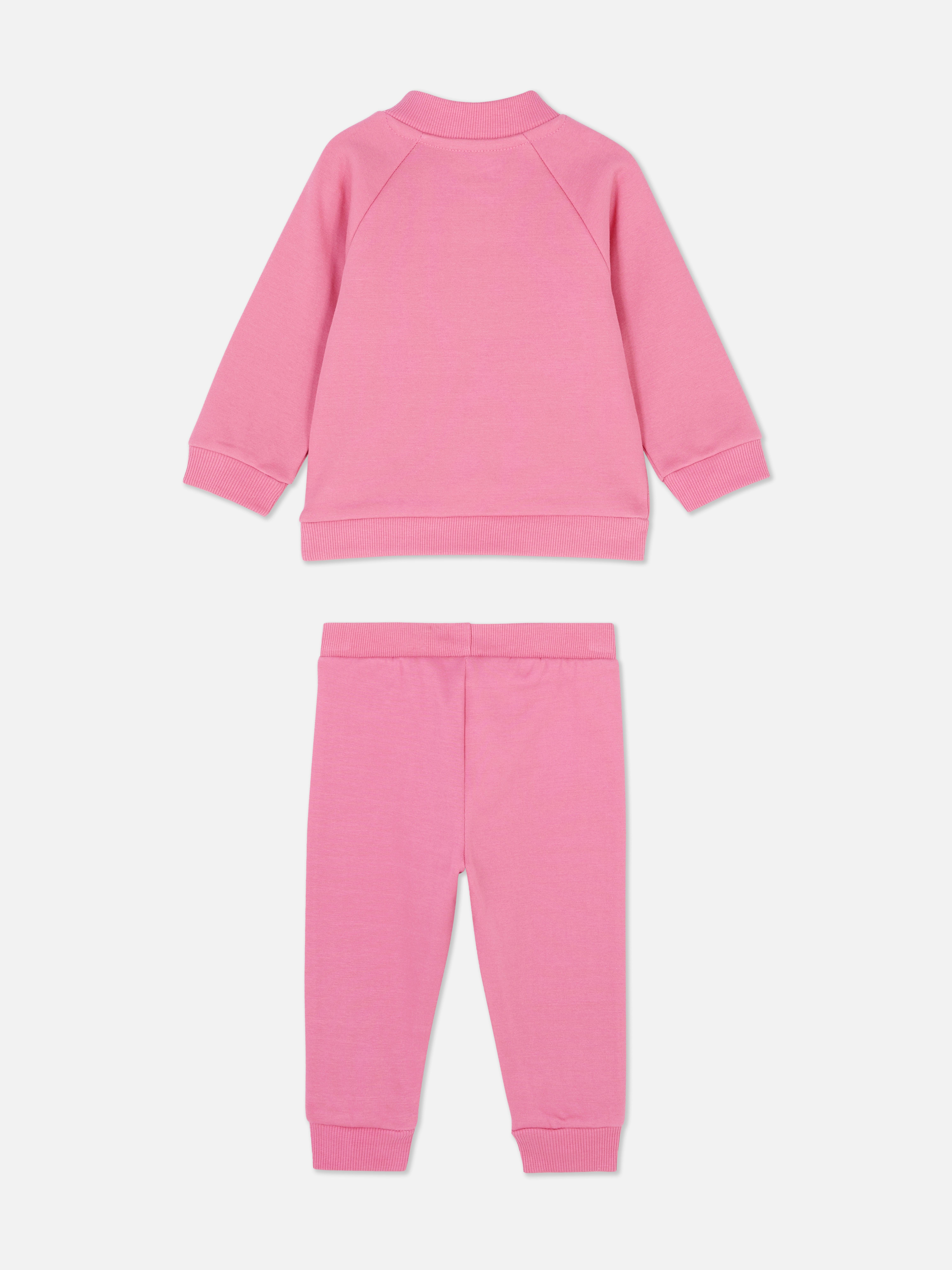Set de hanorac și pantaloni de trening asortați Set Disney's Stitch cu hanorac cu guler ridicat și pantaloni de trening cu nervuri