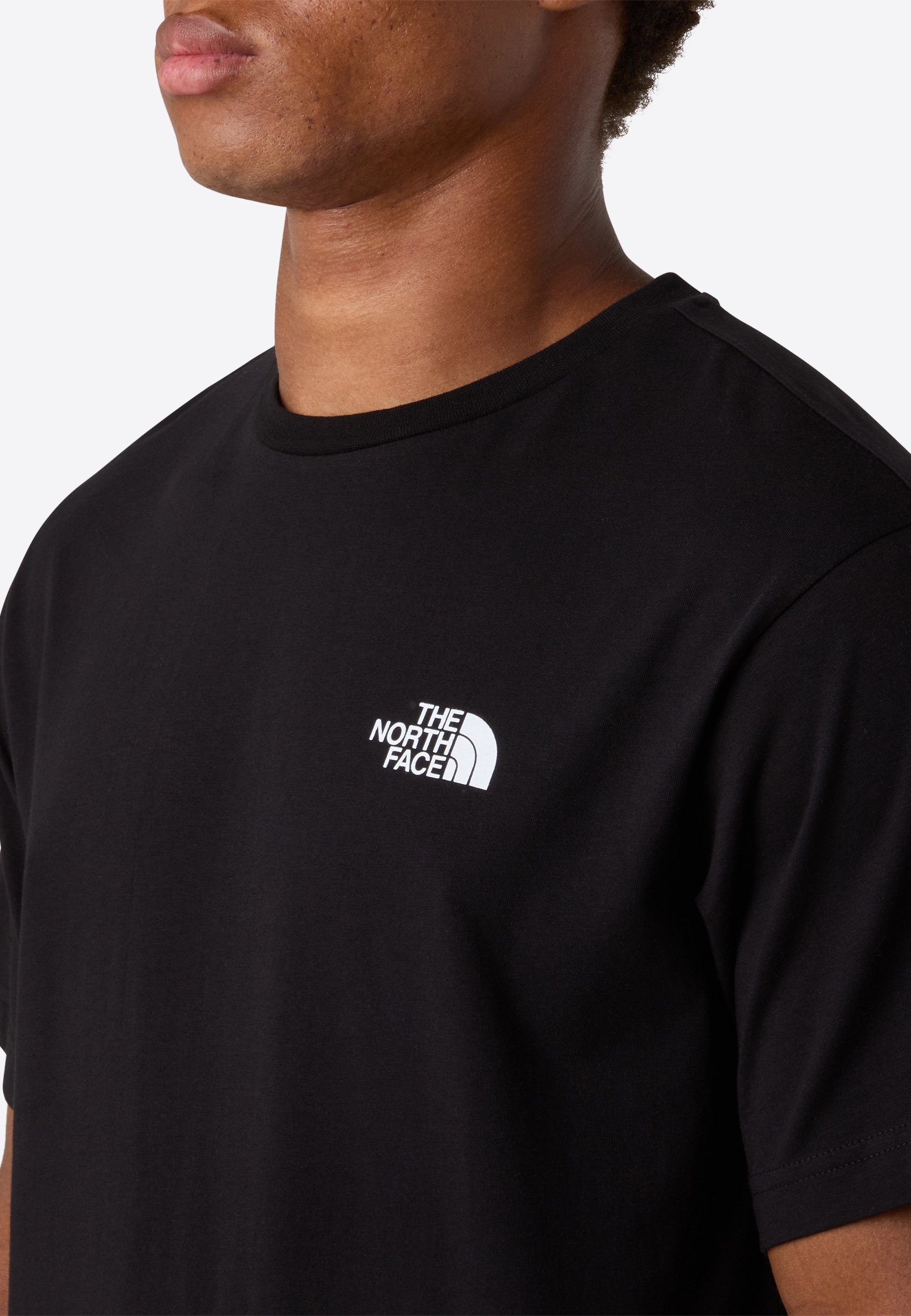 The North Face M CAMPFIRE RELAXED SS T-shirt - T-shirt met print - tnf zwart tnf wit
