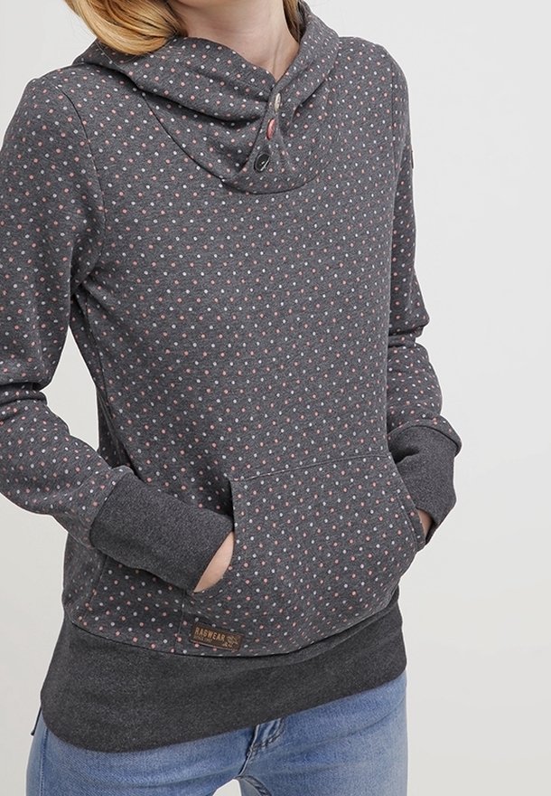 Felpa con cappuccio Ragwear - grigio screziato