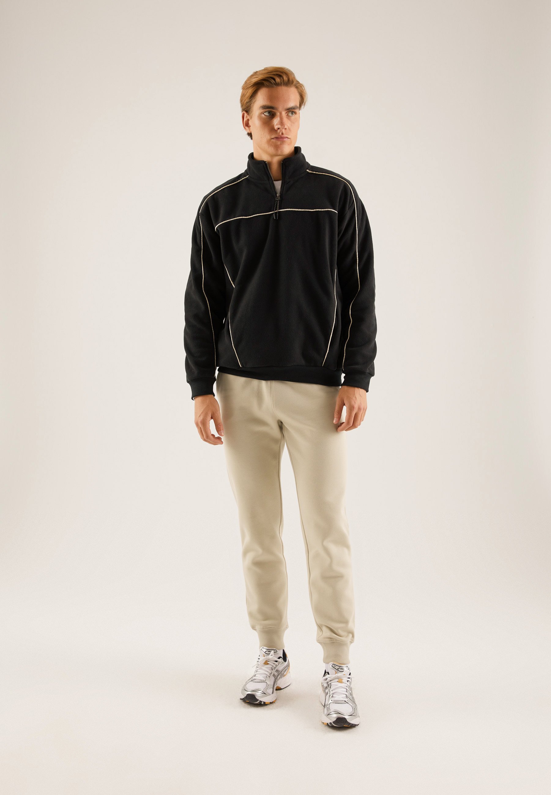 Maglione in pile Pier One - nero