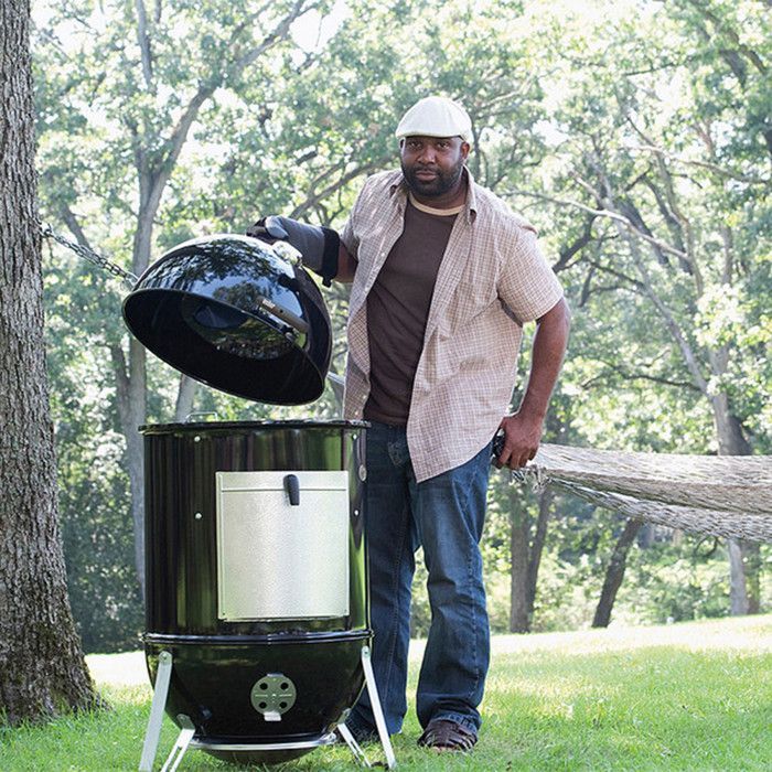 Ahumador Smokey Mountain Cooker - Ø 57 cm - Negro - WEBER