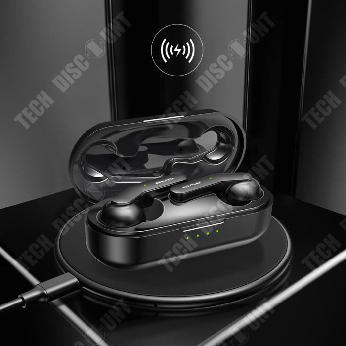 Bluetooth Headphones - TD® - Intelligent Noise Cancellation - Waterproof - V5.1 - Touch Controls