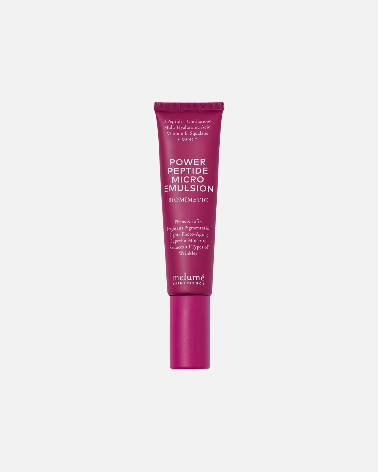 melumé veido kremas su galingomis peptidų mikroemulsija - 30 ml