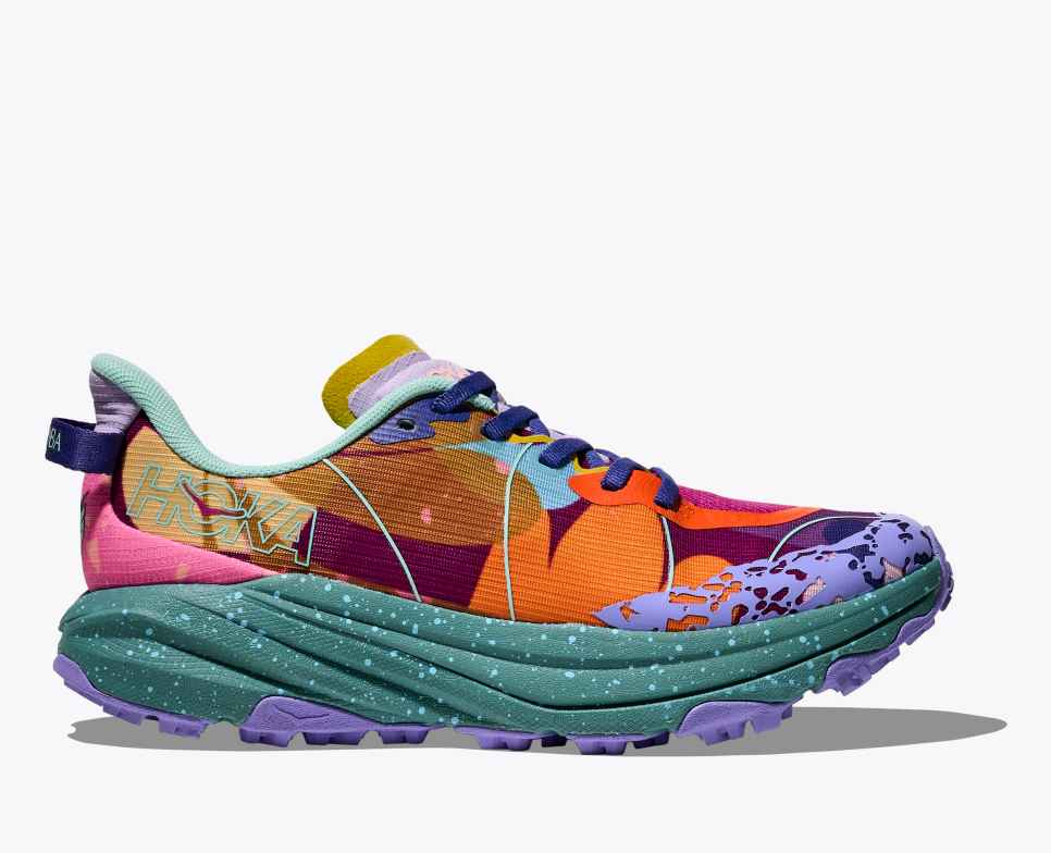 HOKA Speedgoat 6 Studio Proba Rouge / Bleu Égée