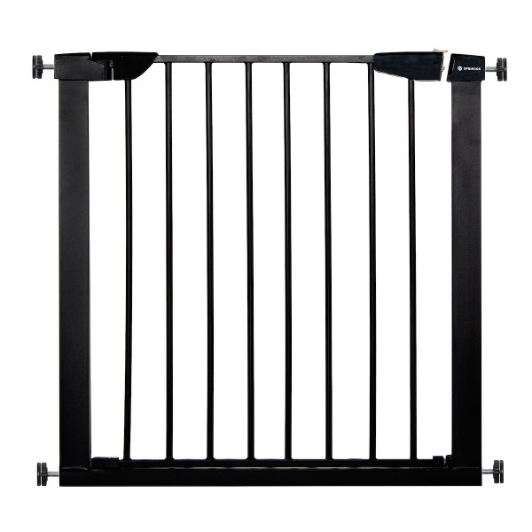 Bramka zabezpieczająca barierka rozporowa 75-82 cm czarna