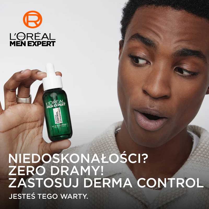 L'Oréal Paris Men Expert Derma Control Serum tegen huidimperfecties
