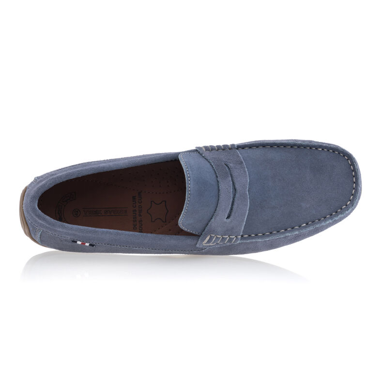 Herr Blå Loafers/Båtskor