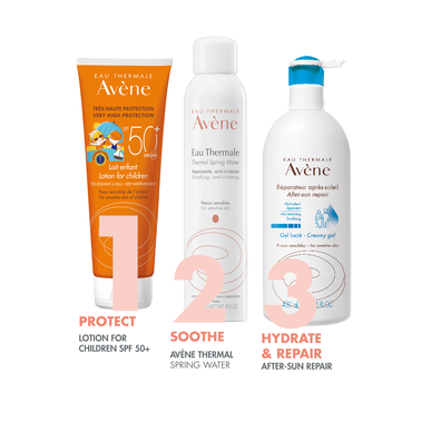 Avène Sun Care Lotion for Children SPF 50 solkremmelk for ansikt og kropp, 250 ml