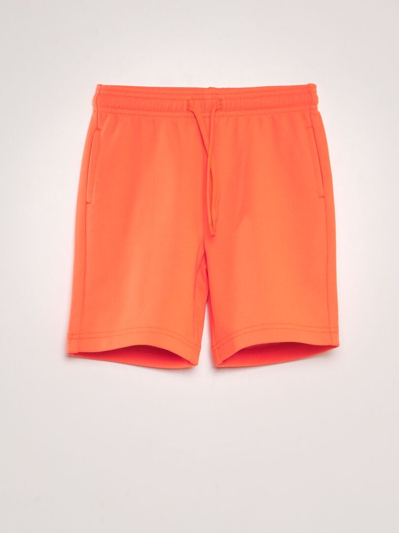 Bermudas de felpa francesa - NARANJA