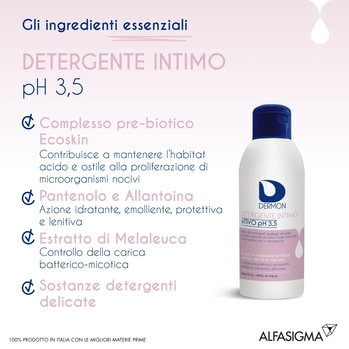 DERMON Dermon Intimate Active pH 3.5 Efecto preventivo 250 ml