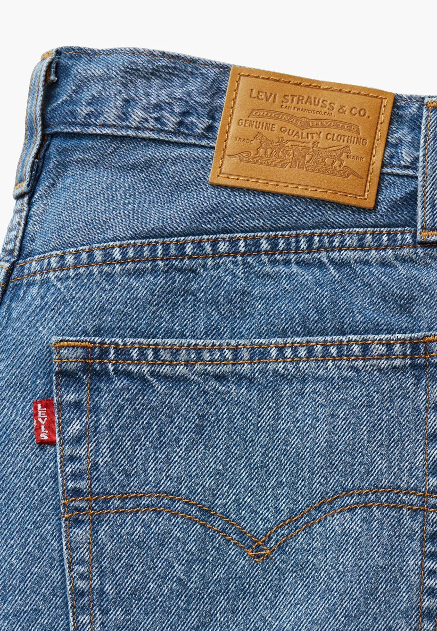Levi's® BAGGY DAD - Shorts jeans - amor tolo