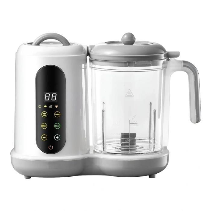 Mixeur, préparation d'aliments pour bébés, cuisson à la vapeur, réchauffage, fonction minuterie, capacité 400 ml, 200 W