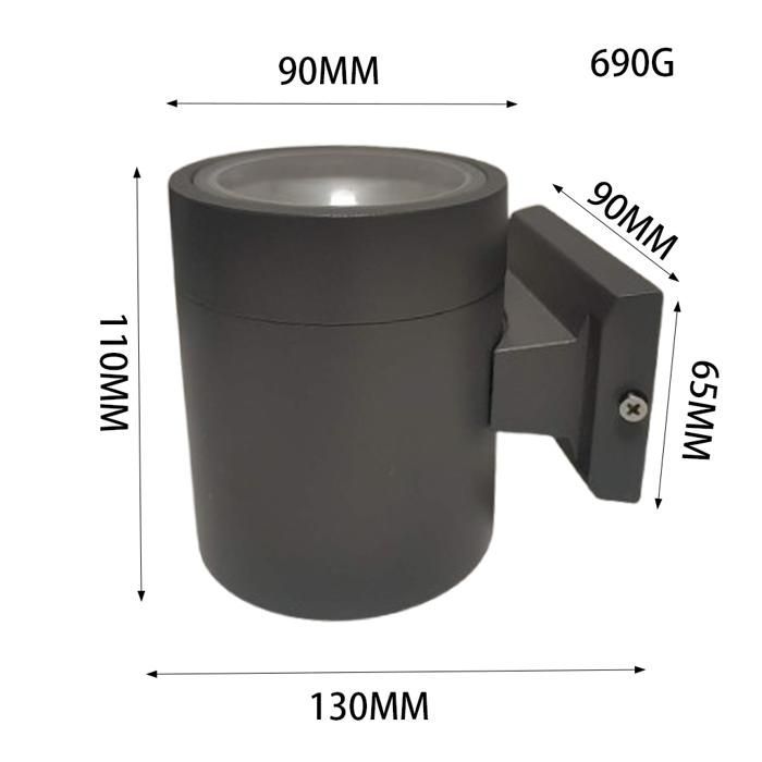 HCT STYLE 3W Geïntegreerde LED-buitenspot – Gerichte verlichting, voor buitengebruik