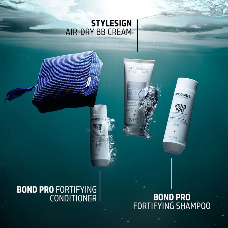 Goldwell Dualsenses Bond Pro potovalni set za šibke in poškodovane lase