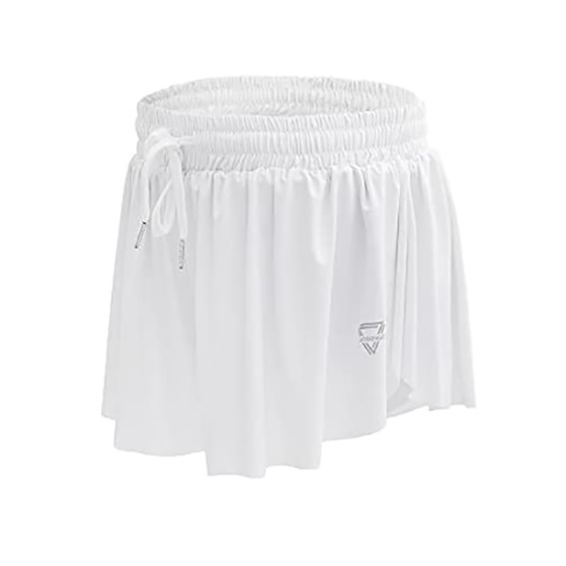 luogongzi 2 in 1 Pantaloncini fluidi per donna Gonne Pantaloni sportivi nel negozio di abbigliamento femminile