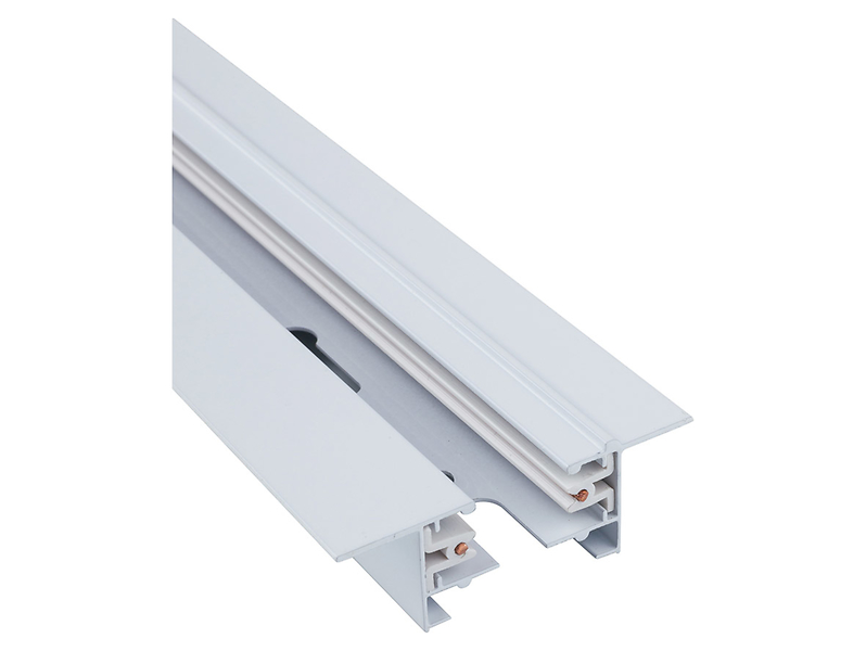 Szynoprzewód Profile Recessed aluminiowy 100 cm biały