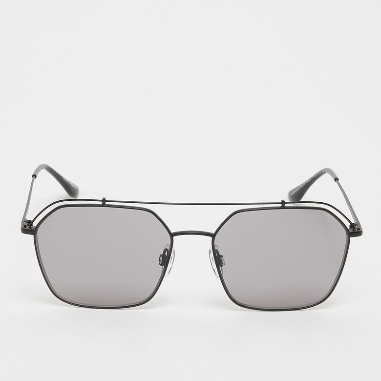 Kwadratowe gafas de sol - blanco, negro