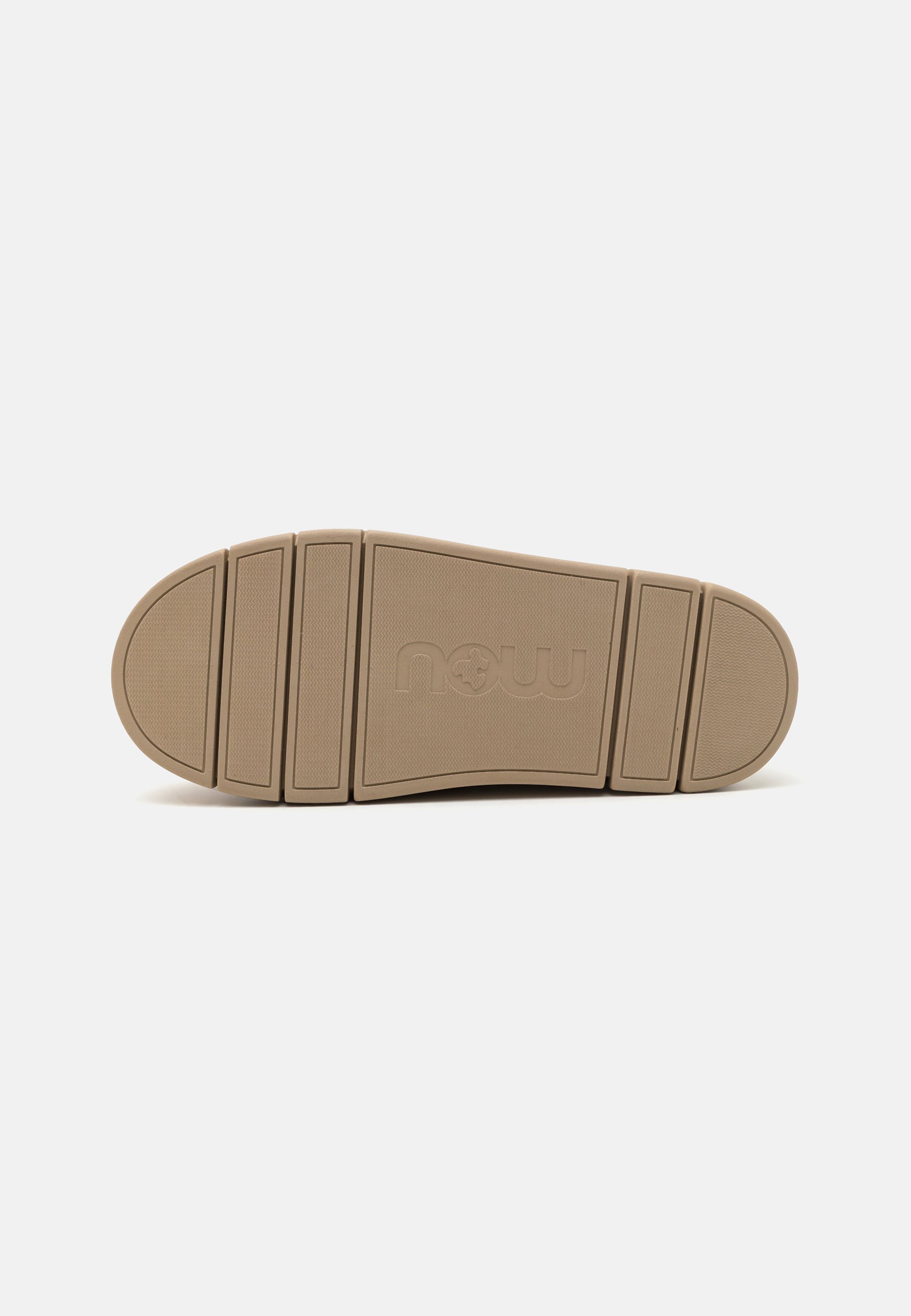 Mou BOUNCE CLOG METAL LOGO - Saboți - cognac