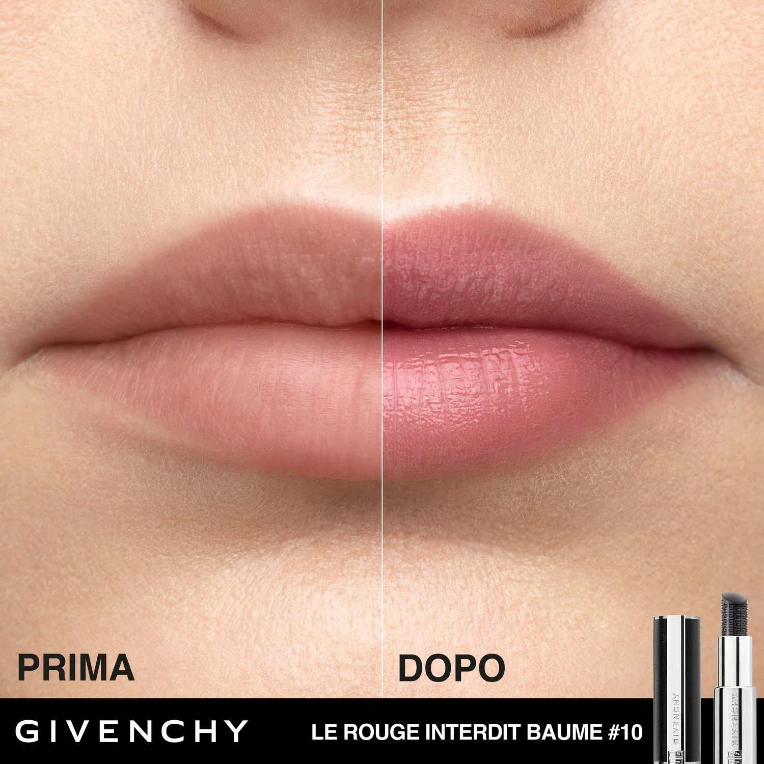 Labbra Le Rouge Interdit Baume - Rossetto, Balsamo Labbra, Base Rossetto