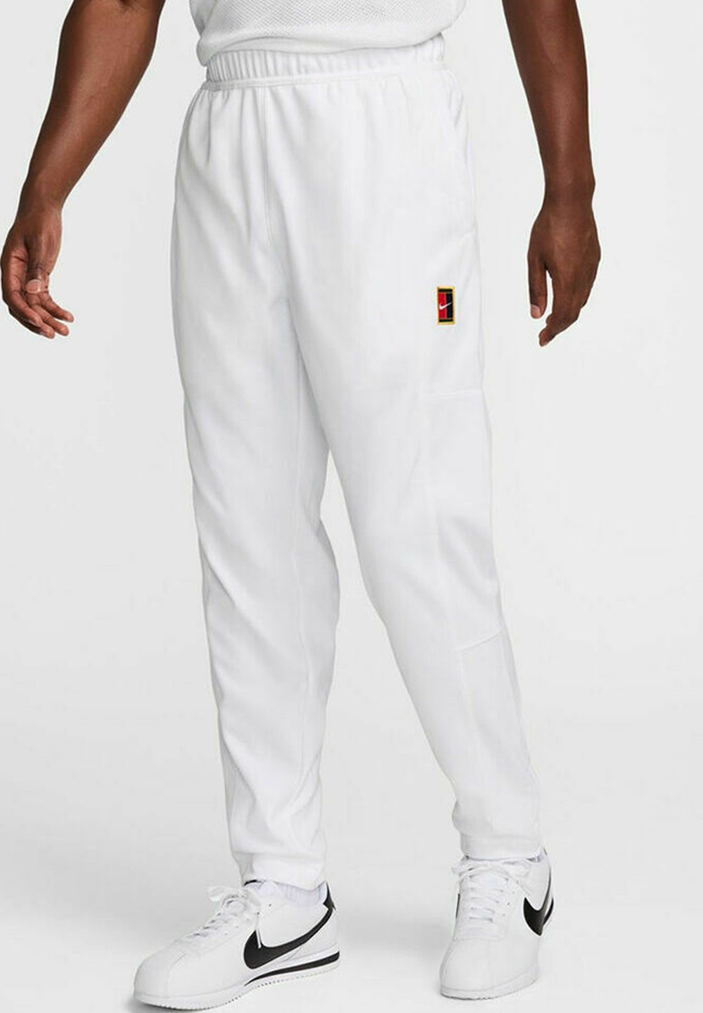 Nike Performance COURT HERITAGE - Trainingsbroek - wit