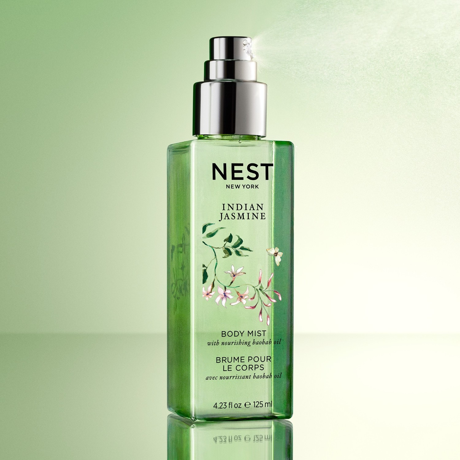 NEST NEW YORK Telový sprej s indickým jazmínom - 125 ml