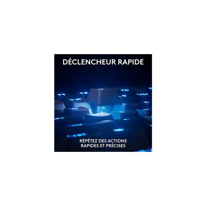 Gaming-Tastatur – Kabelgebunden – Logitech G Pro X TKL Rapid – AZERTY – Schwarz