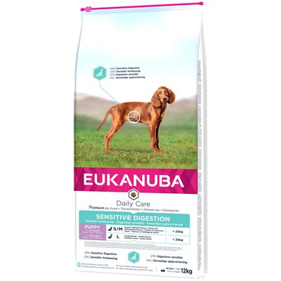 Eukanuba Daily Care Puppy Sensitive Digestion z kurczakiem i indykiem