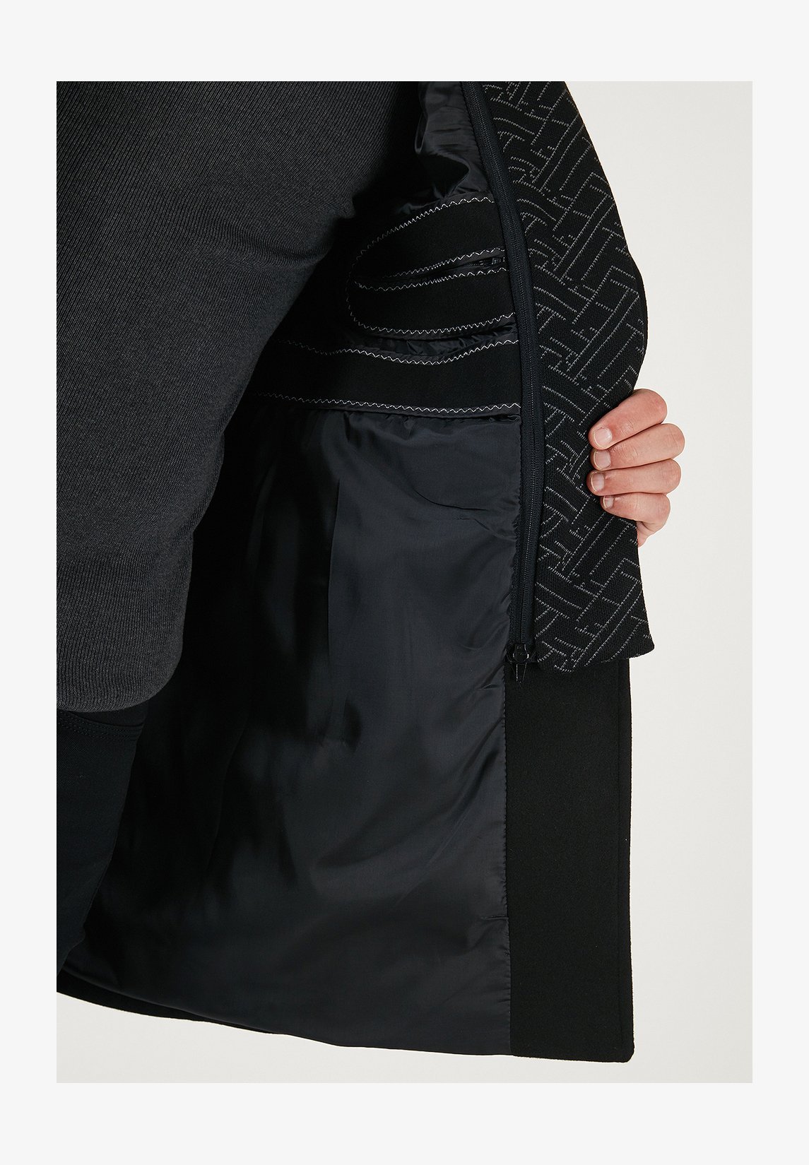 Manteau Buratti Classic - noir