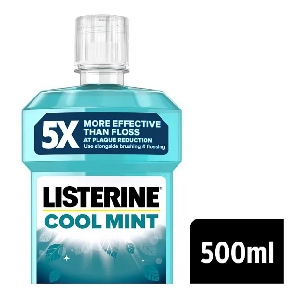 Listerine Cool Mint antibakteriell munnskyll 500 ml