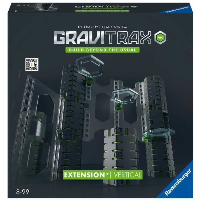 GraviTrax PRO Set d'extension Vertical, 33 pièces, Circuit de billes, Dès 8 ans, 22427, Ravensburger