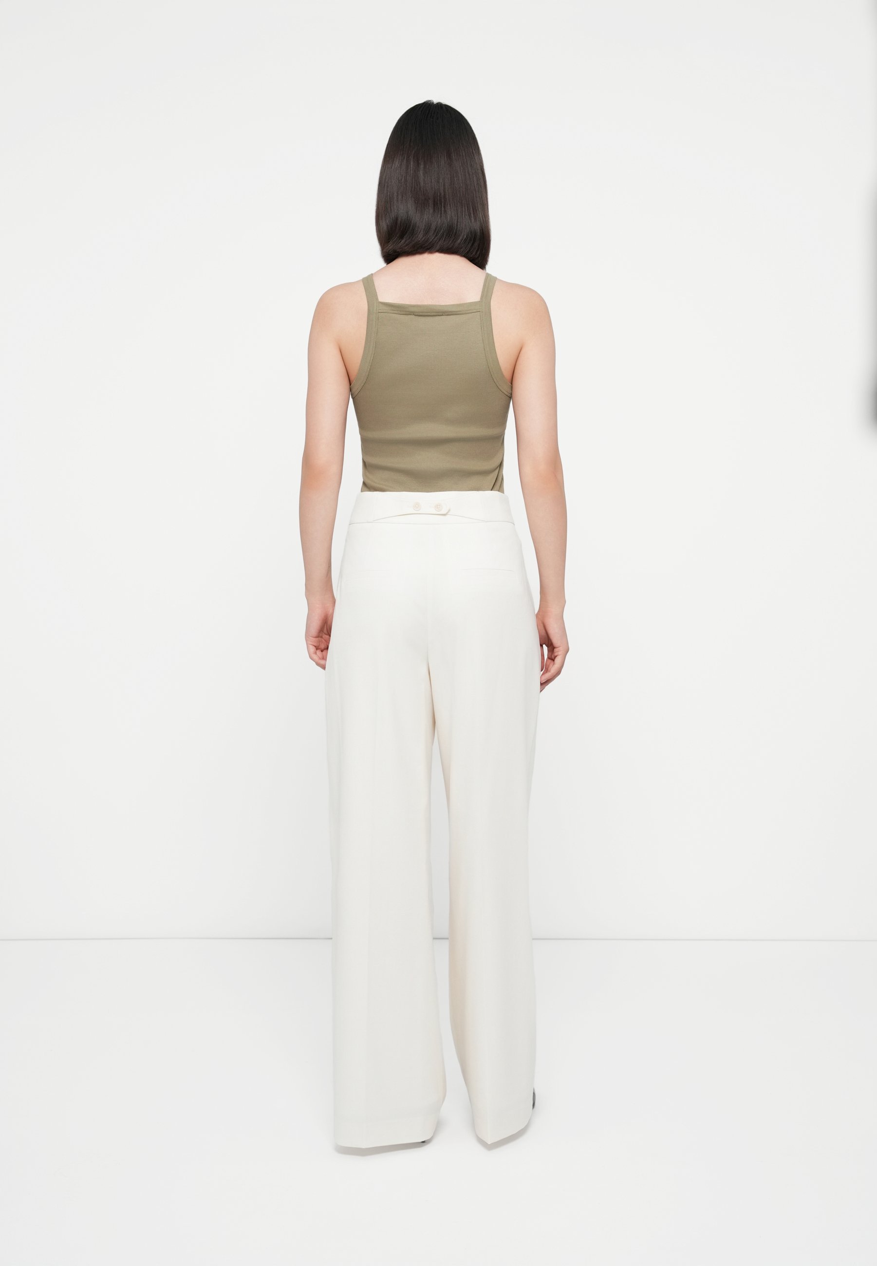 IVY OAK PRESCILLIA SUE - Pantalon - blanc neige