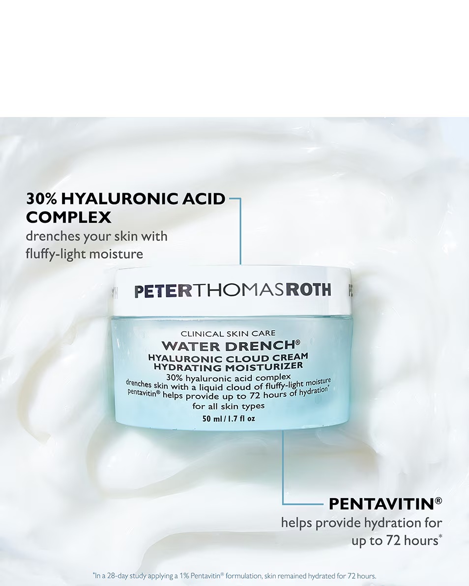 PETER THOMAS ROTH WATER DRENCH™ ΚΡΕΜΑ ΥΑΛΟΥΡΟΝΙΚΟΥ ΝΕΦΟΥΣ ΕΝΥΔΑΤΙΚΗΣ ΚΡΕΜΑΣ