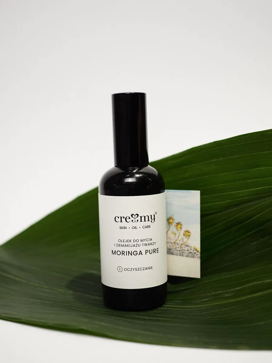 Creamy Moringa Pure Olejek do mycia i demakijażu twarzy
