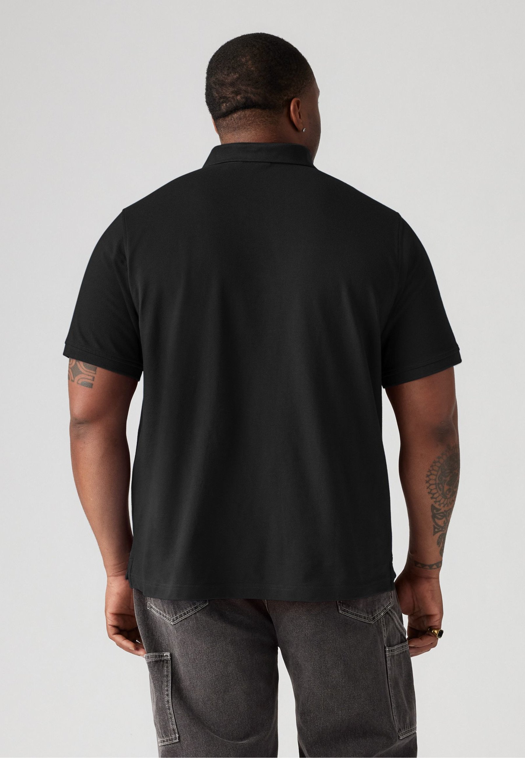 Levi's® Plus Polo shirt - mineraalzwart