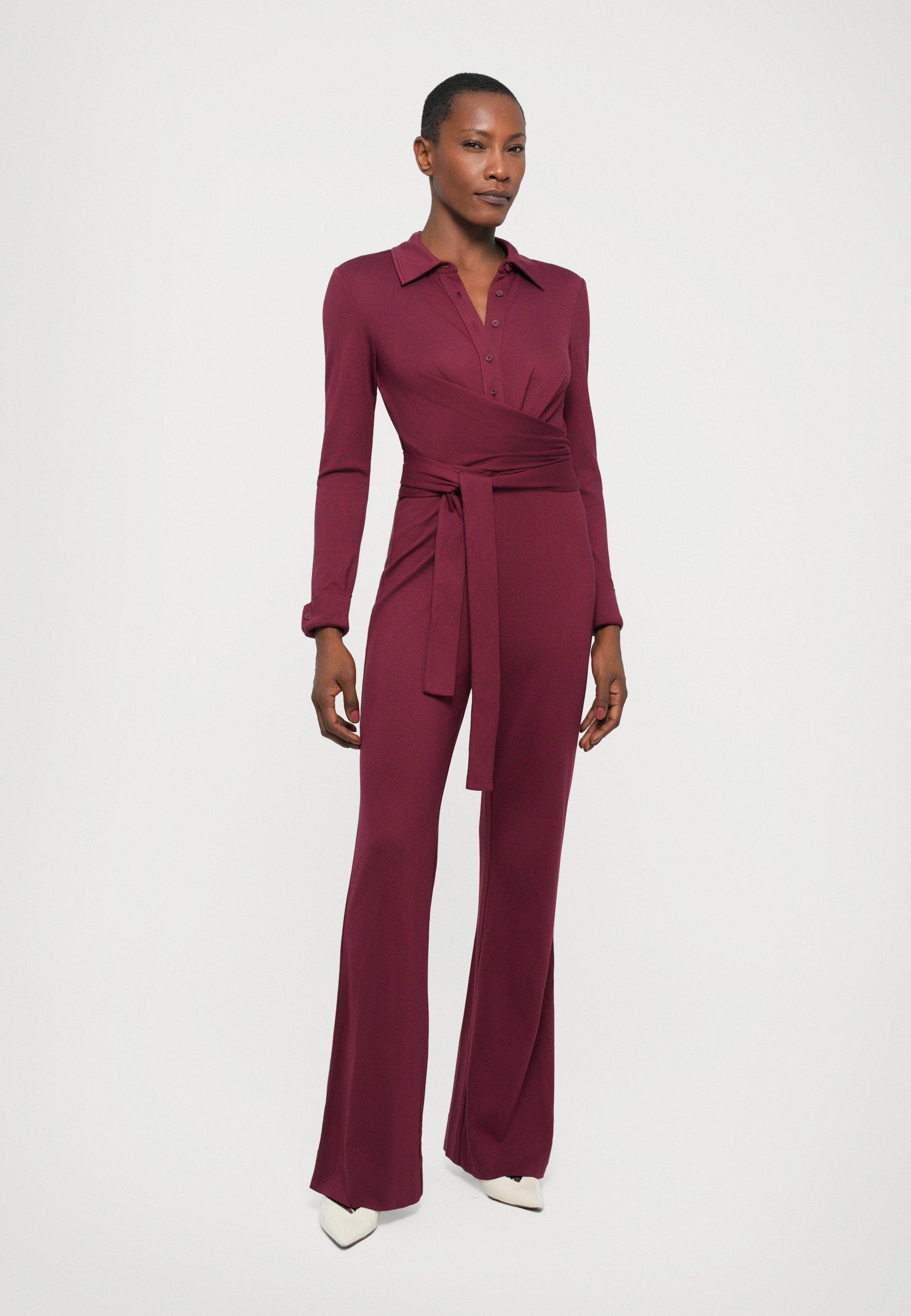 Combinaison MICHELE de Diane von Furstenberg - rose bordeaux