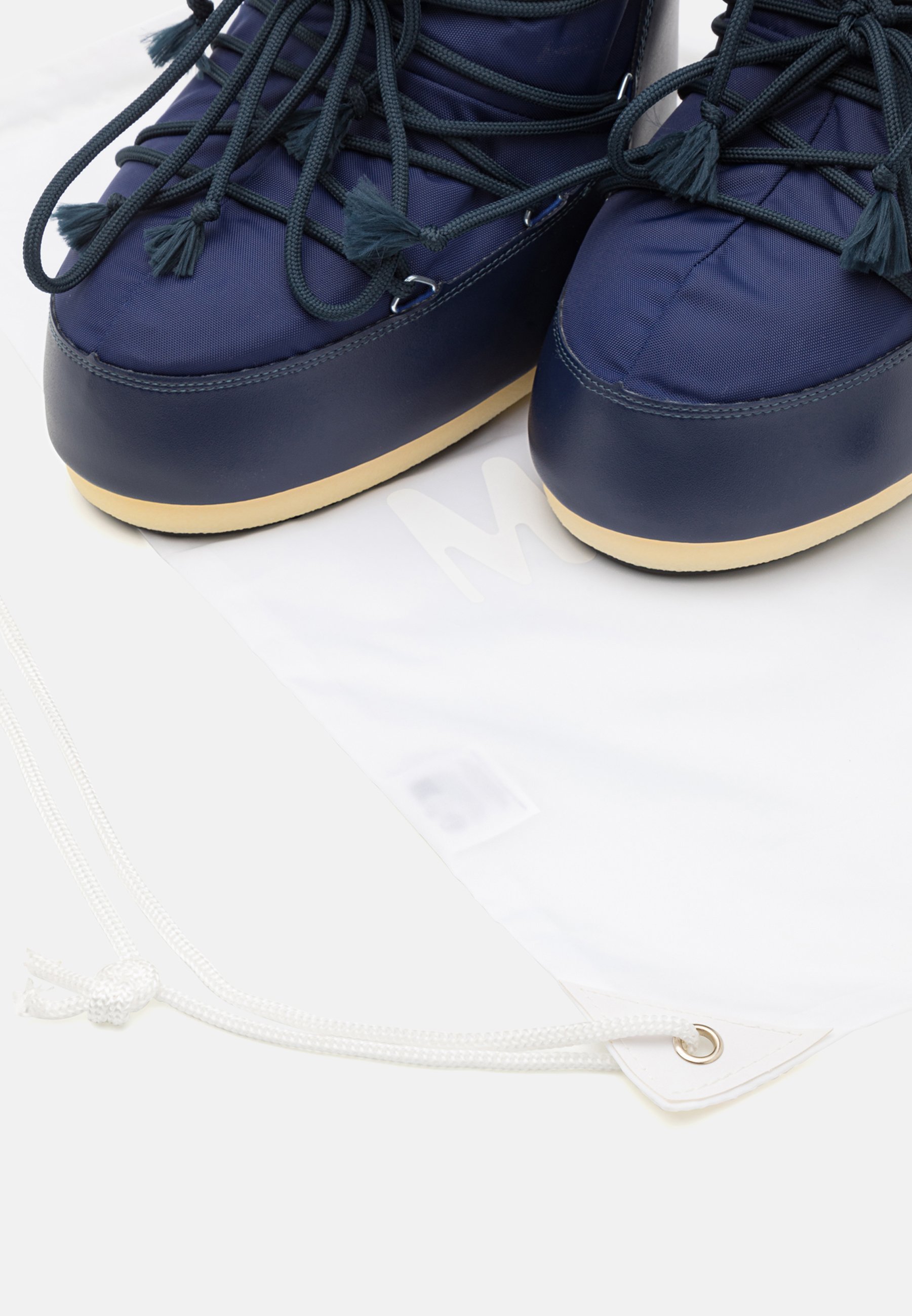 Stivaletti stringati Moon Boot ICON UNISEX - blu