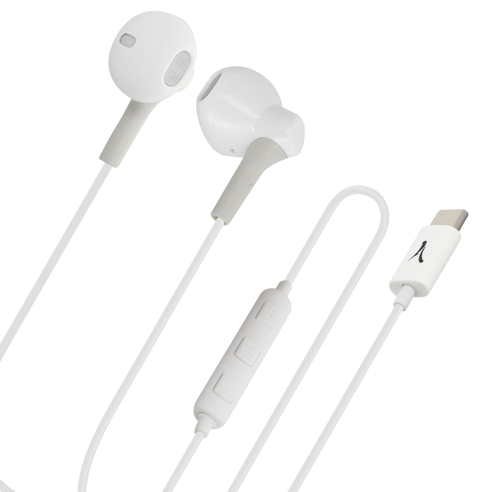  Akashi merk 1,2M USB-C headset handsfree kit